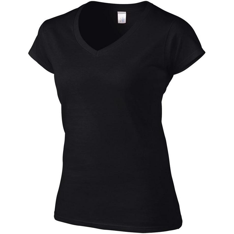 Gildan Kurzarm T-ShirtMit Vausschnitt  