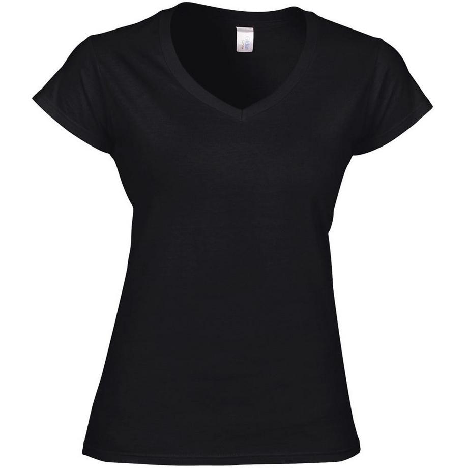 Kurzarm T-ShirtMit Vausschnitt