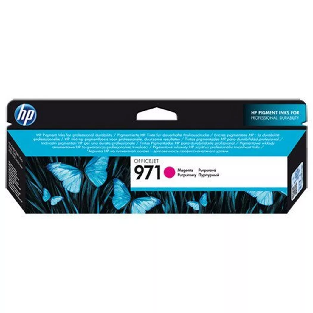 Hewlett-Packard – HP Tintenpatrone 971 magenta CN623AE OfficeJet Pro X451/576 2500 S., Magenta, One Size
