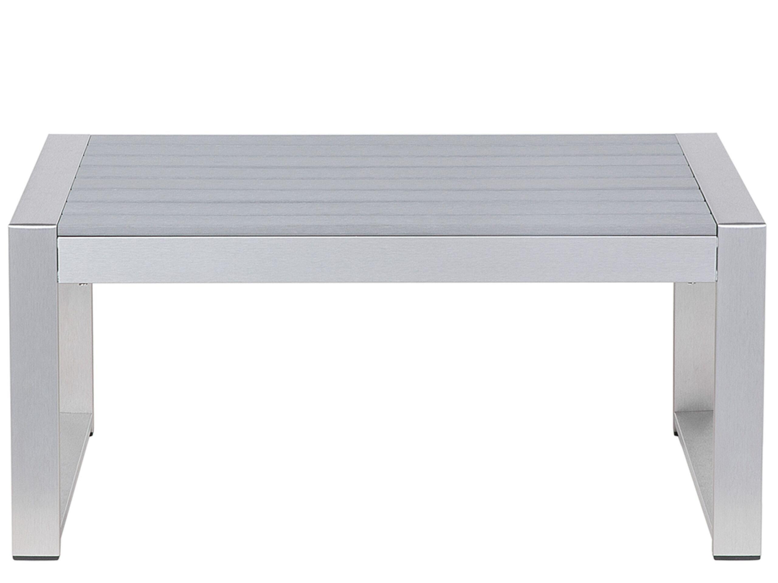 Beliani Table basse en Aluminium SALERNO  