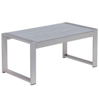 Beliani Couchtisch aus Aluminium SALERNO  