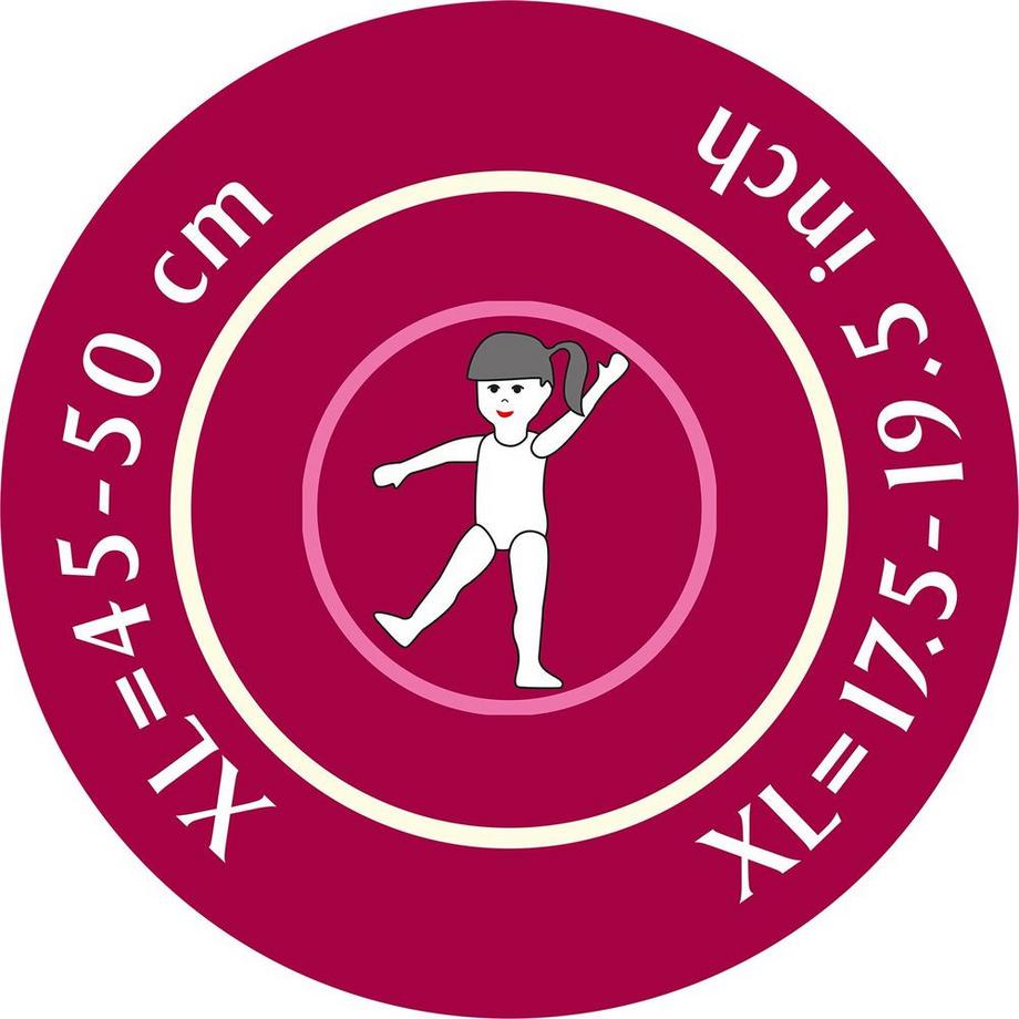 Götz  3401076 Kombination Primaballerina-Balletspaß Puppenbekleidung Gr. XL 7-teiliges Bekleidungsund Zubehörset für Stehpuppen 45 50 cm 