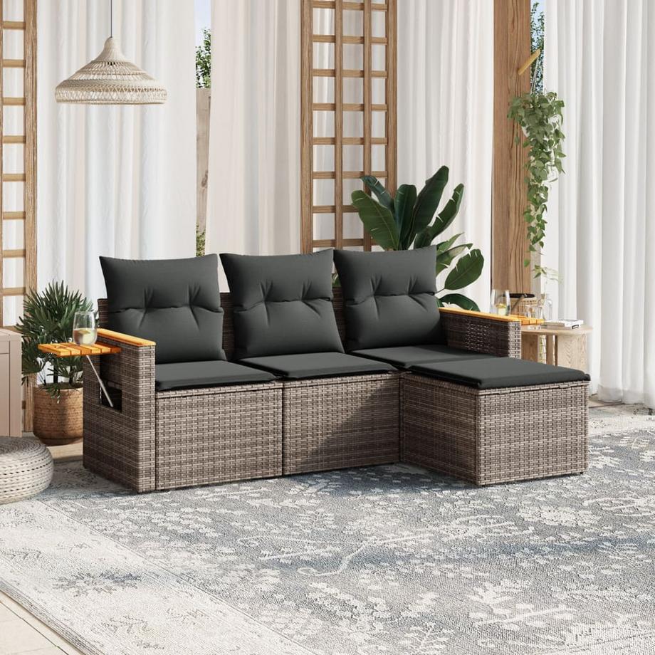 VidaXL Ensemble de canapés de jardin  