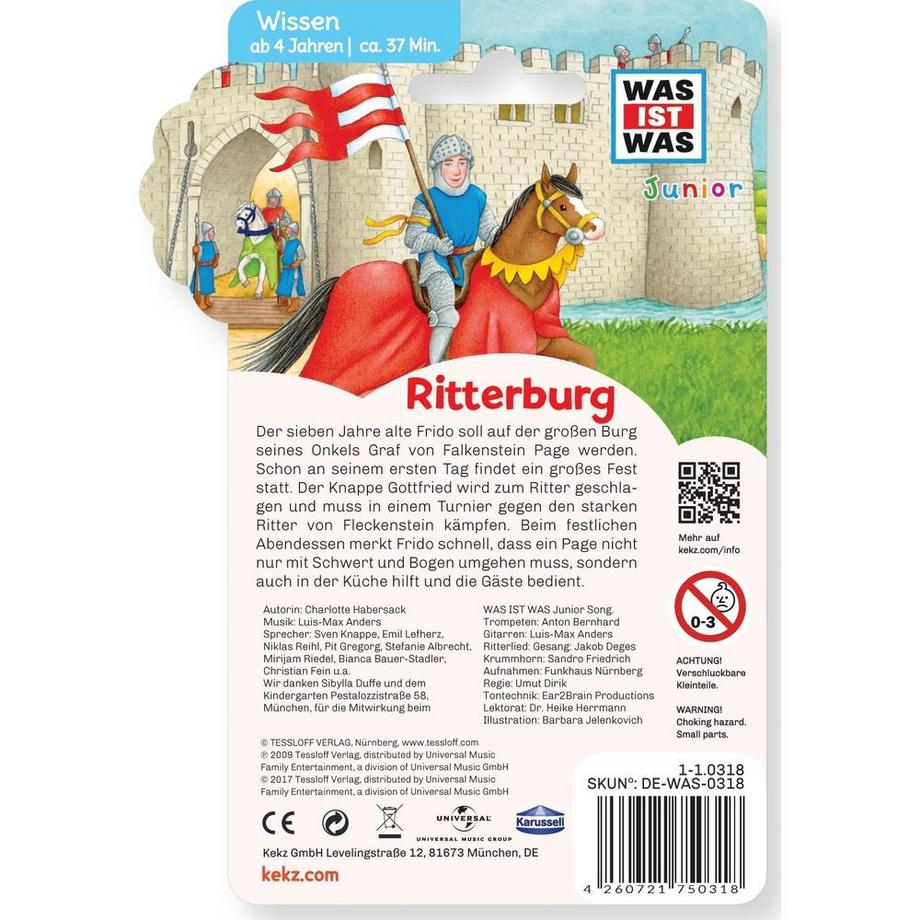 Kekz  Audiochip Was ist Was Junior 