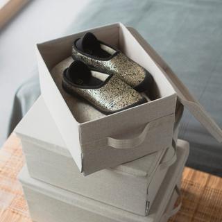 Bigso Box of Sweden SOFT Aufbewahrungsbox Beige S  
