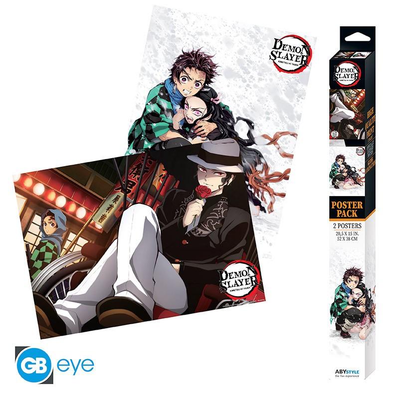 Abystyle  Poster - Set of 2 - Demon Slayer - Series 3 