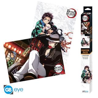 Abystyle  Poster - Pack de 2 - Demon Slayer - Series 3 