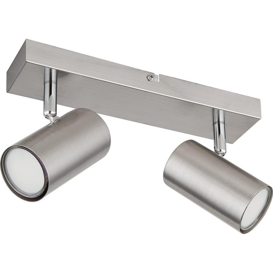 mutoni Spot Robby métal nickel mat 2xGU10  
