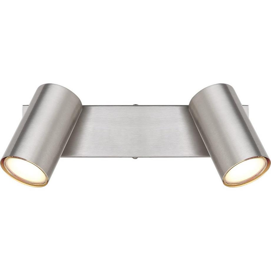 mutoni Spot Robby métal nickel mat 2xGU10  