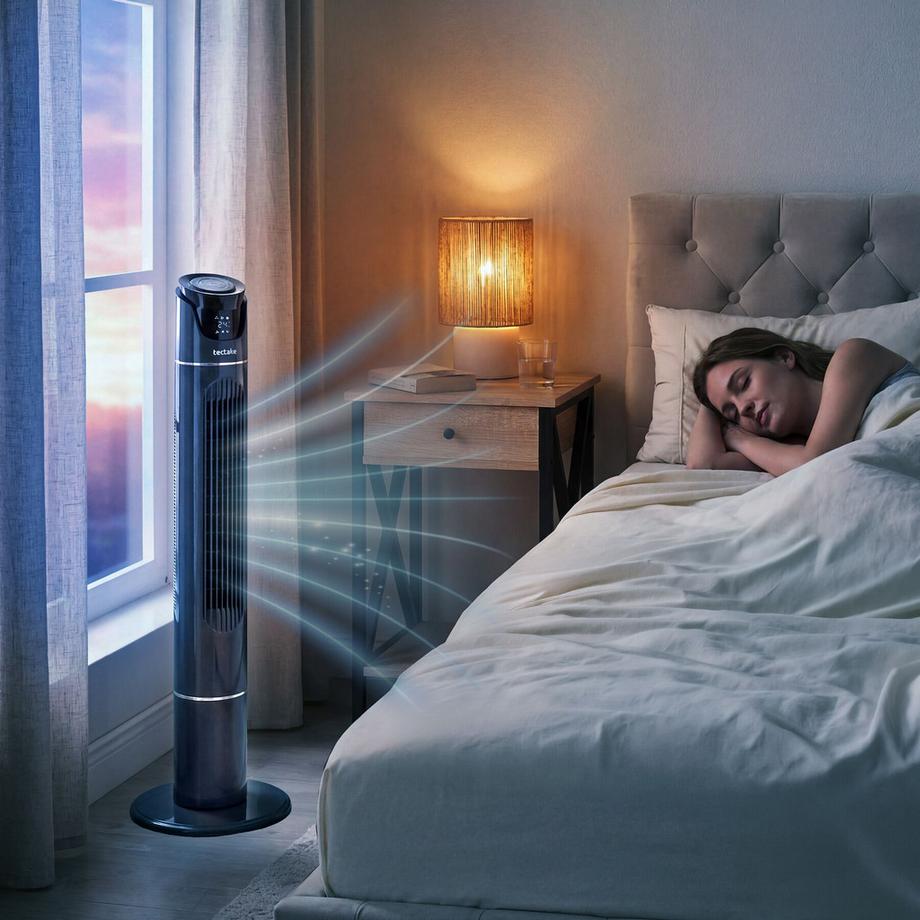 Tectake Ventilateur colonne  oscillant  