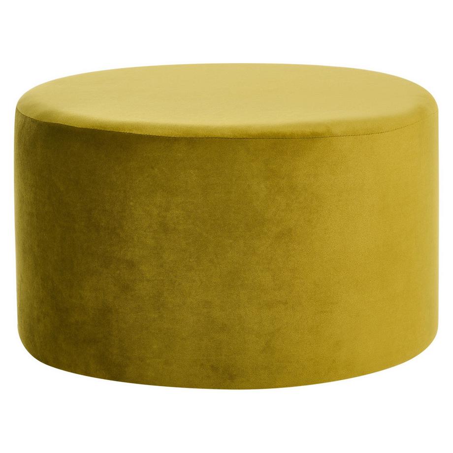 Pouf aus Samtstoff Glamourös MILLEN