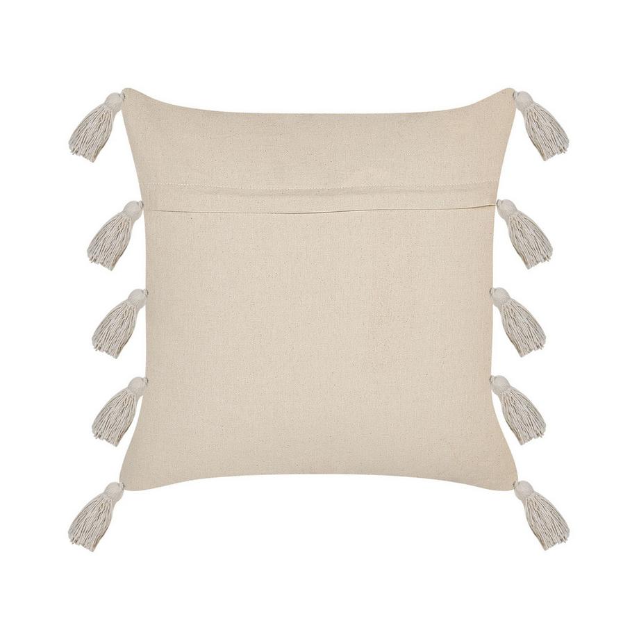 Beliani Dekokissen 2er Set aus Baumwolle Boho BOUVARDIA  