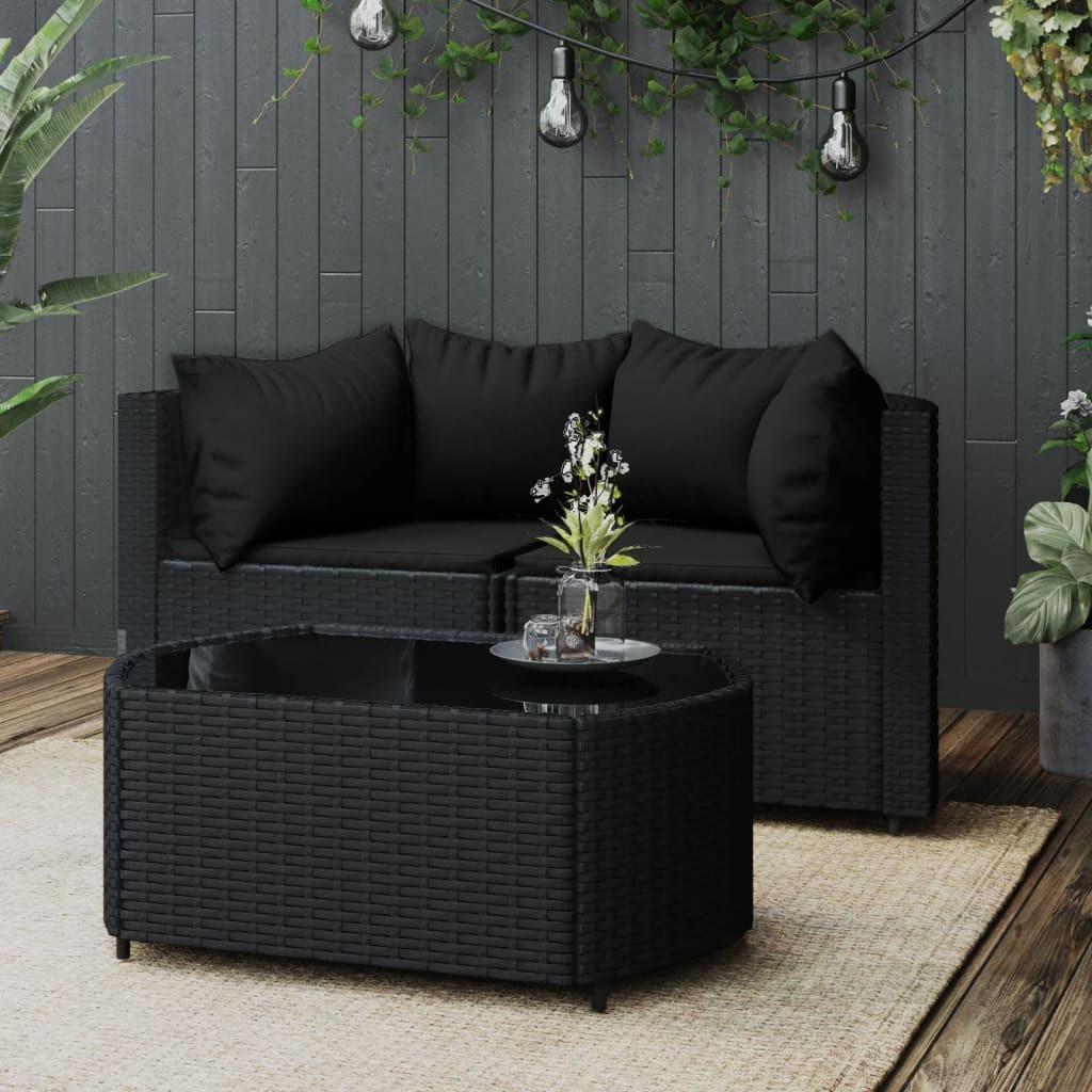 VidaXL Garten lounge set poly-rattan  