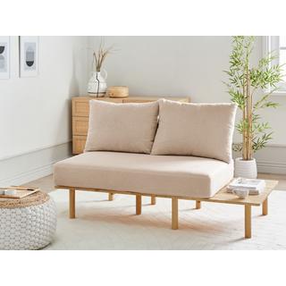 Beliani 2 Sitzer Sofa aus Bouclé Skandinavisch SALO  