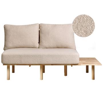 2 Sitzer Sofa aus Bouclé Skandinavisch SALO