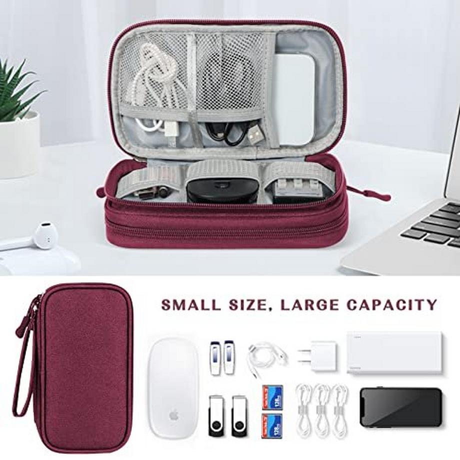 Only-bags.store  Kabeltasche, Elektronik Tasche Organizer, Kabel Organizer Kabeltasche Elektronik Zubehör Organizer Tasche Universal Tasche für Zubehör 