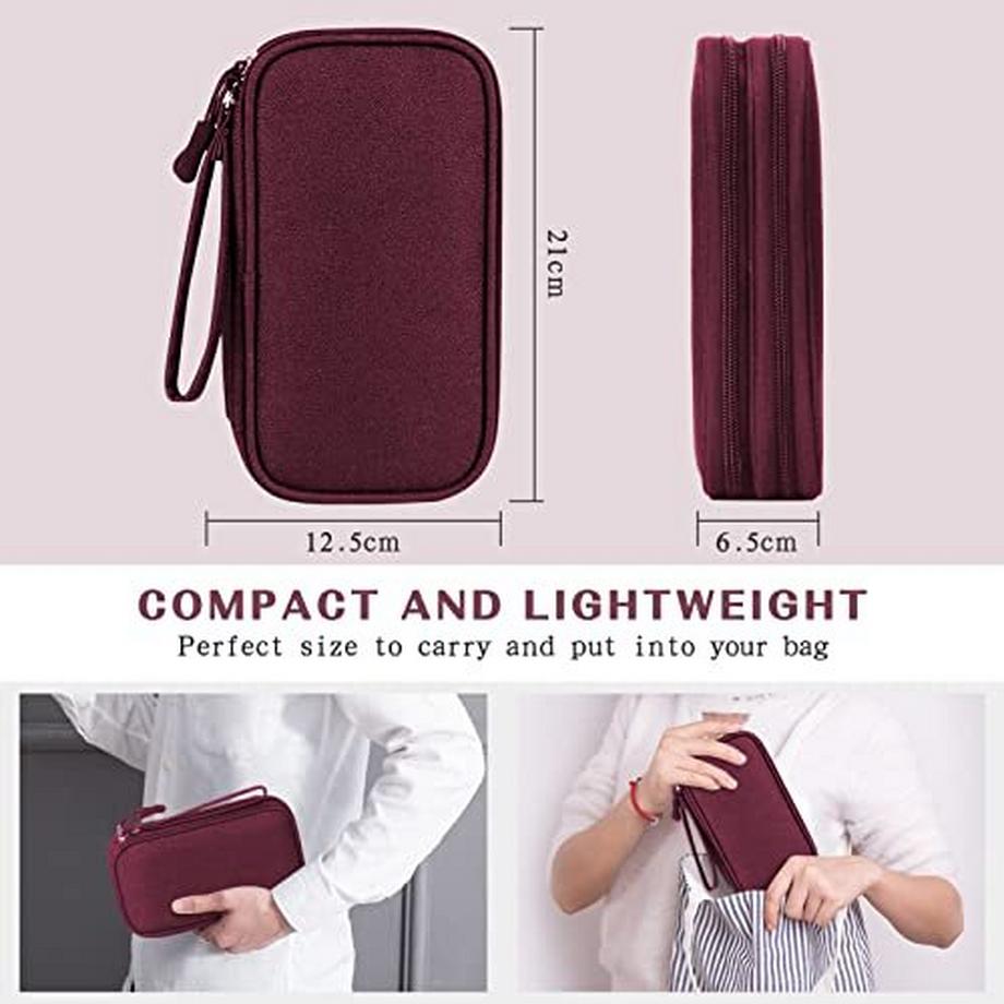 Only-bags.store  Kabeltasche, Elektronik Tasche Organizer, Kabel Organizer Kabeltasche Elektronik Zubehör Organizer Tasche Universal Tasche für Zubehör 