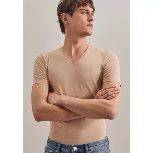 T-Shirt Fit Kurzarm Uni
