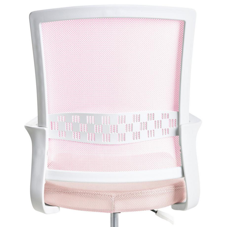Beliani Chaise de bureau en Tissu maillé Scandinave EASE  