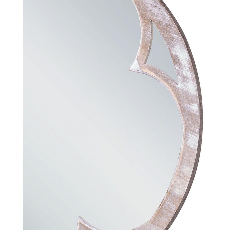 Beliani Miroir en Bois de sapin Rustique MONCLOVA  