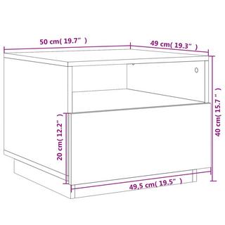 VidaXL Couchtisch holzwerkstoff  