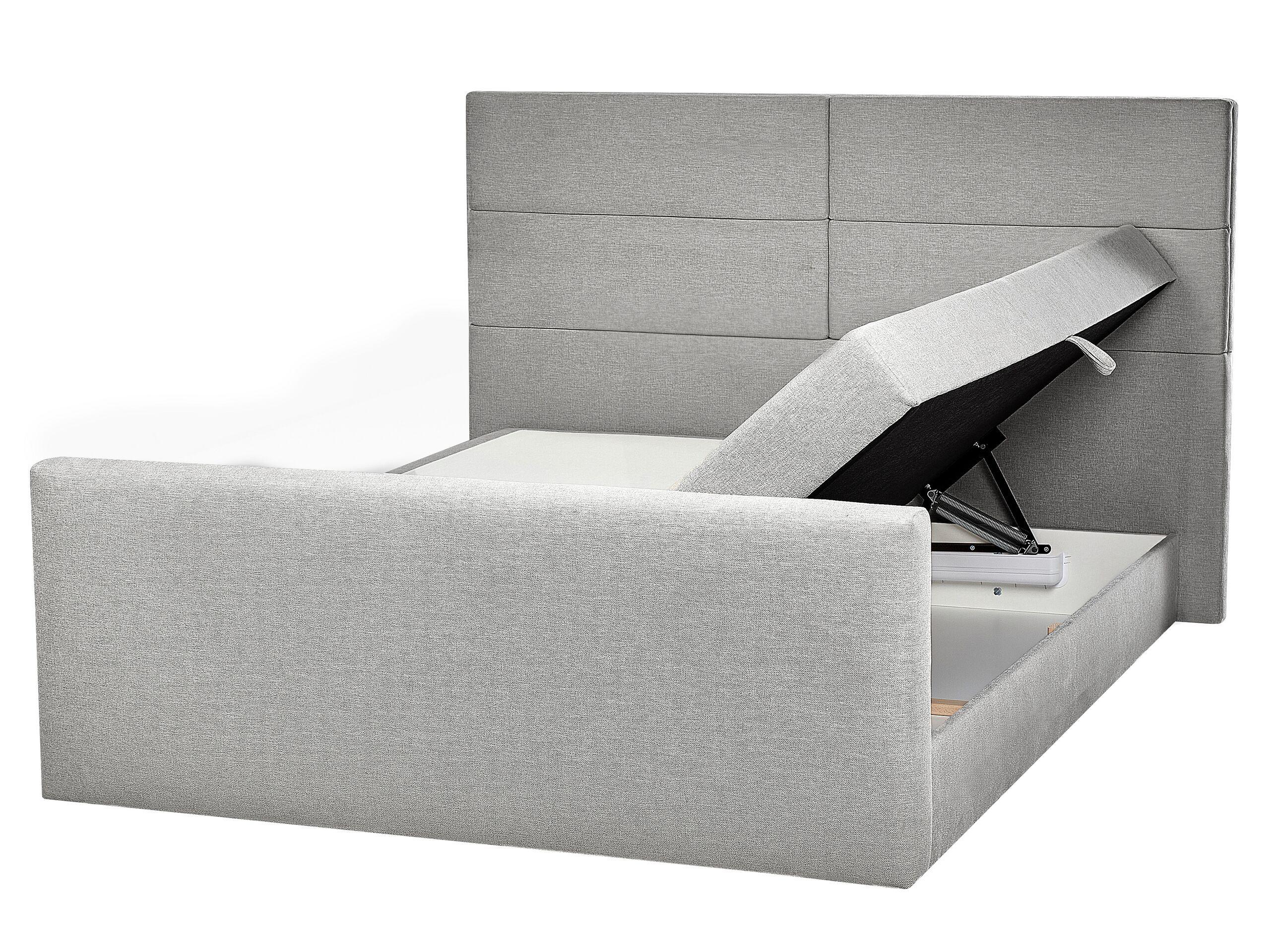 Beliani Boxspringbett aus Polyester Modern ARISTOCRAT  