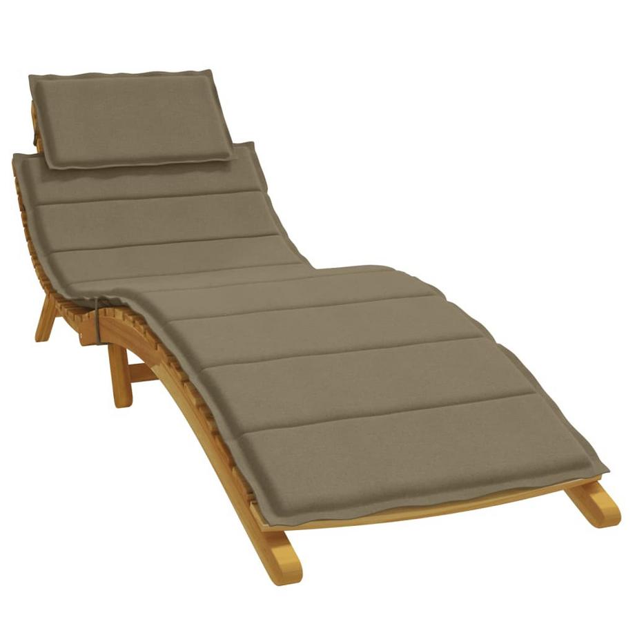 VidaXL Coussin de chaise longue tissu  
