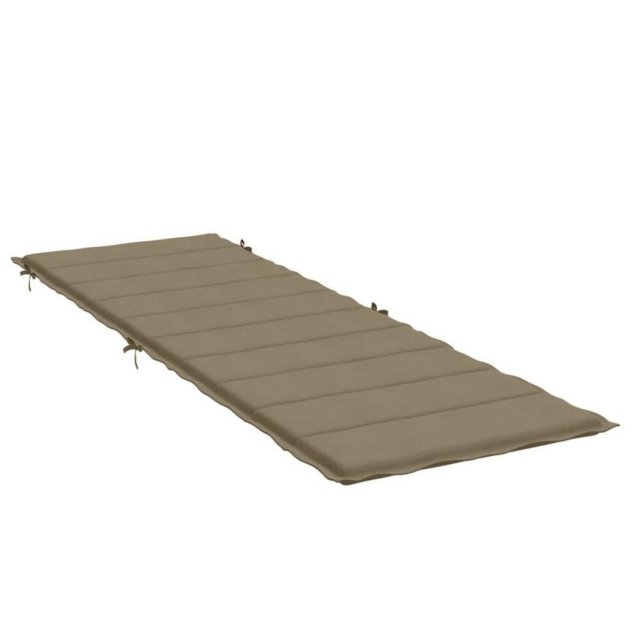 VidaXL Coussin de chaise longue tissu  
