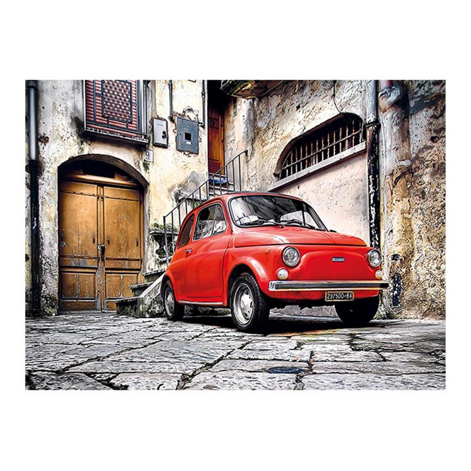 Clementoni  Puzzle Fiat 500 (500Teile) 