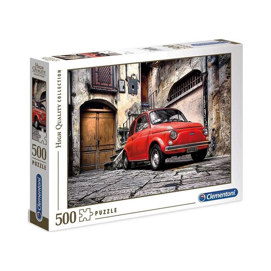 Clementoni  Puzzle Fiat 500 (500Teile) 