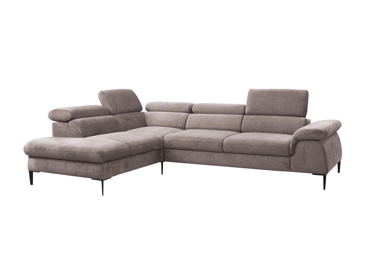 PASCAL MORABITO Ecksofa mit Schlaffunktion SEPINA von PASCAL MORABITO Stoff Ecke links  