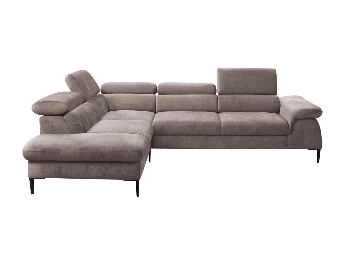 PASCAL MORABITO Ecksofa mit Schlaffunktion SEPINA von PASCAL MORABITO Stoff Ecke links  