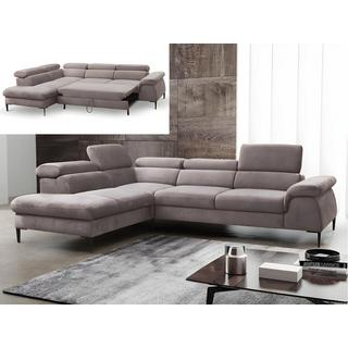 PASCAL MORABITO Ecksofa mit Schlaffunktion SEPINA von PASCAL MORABITO Stoff Ecke links  