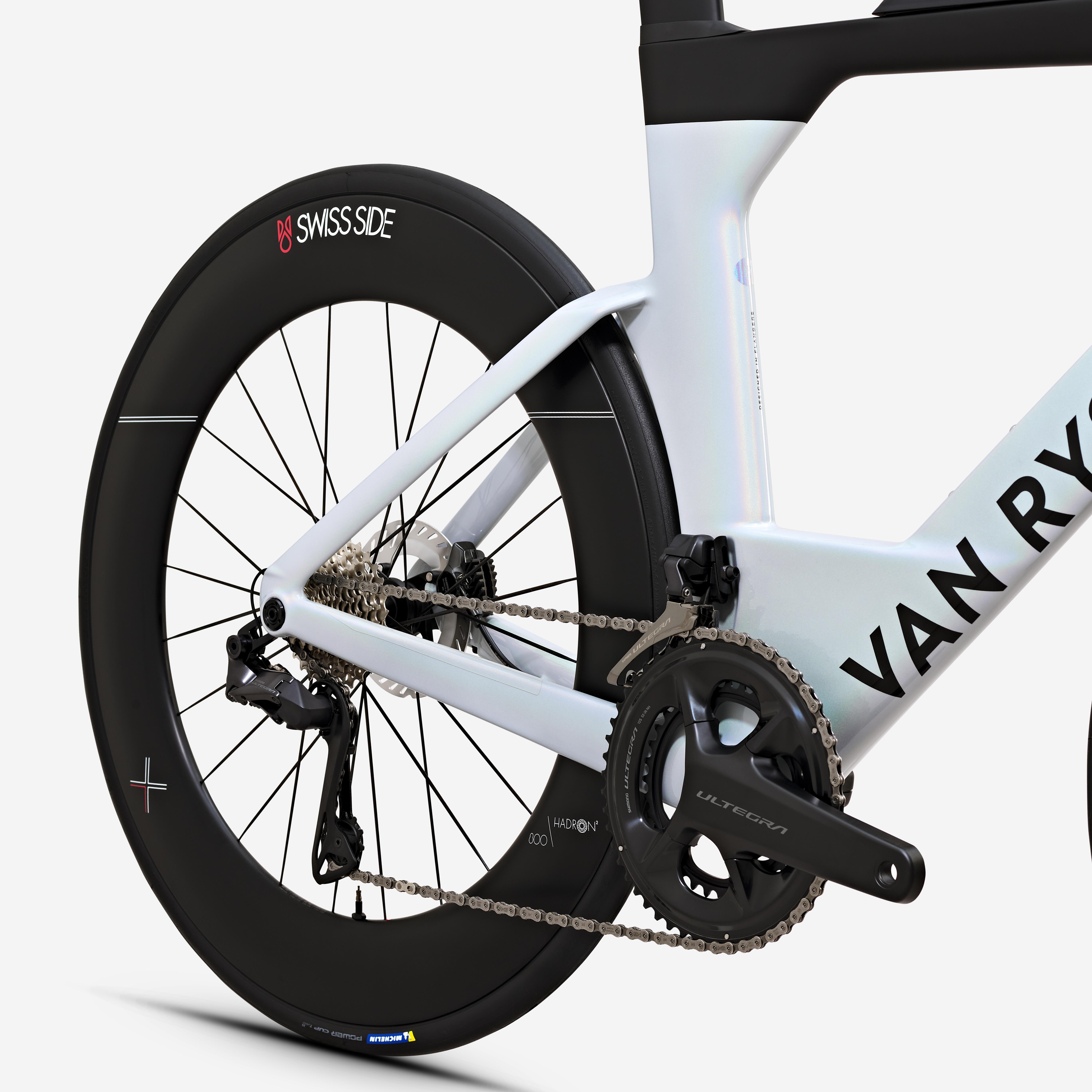 VAN RYSEL  Rennvelo Aerodynamisch Carbonrahmen 