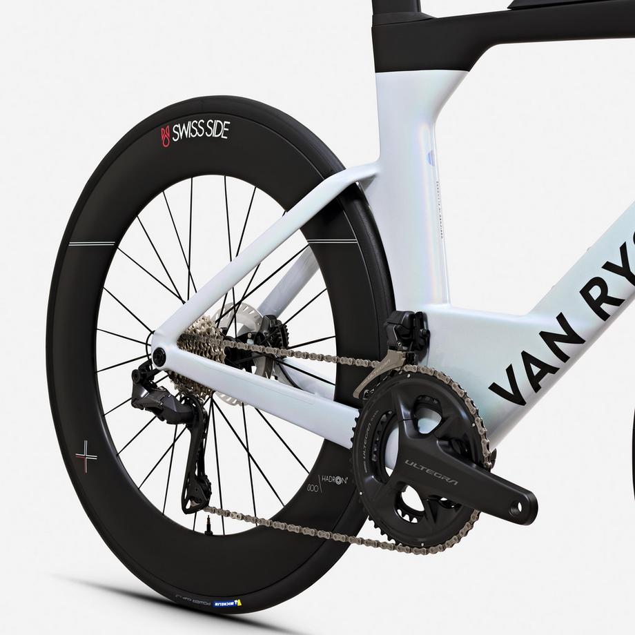 VAN RYSEL  Rennvelo Aerodynamisch Carbonrahmen 