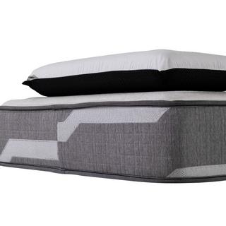 AB Matelas Select Matratze | 90x190cm mit 1 Carbon Kissen 70x40cm | Federn und Speicher | 26 cm  