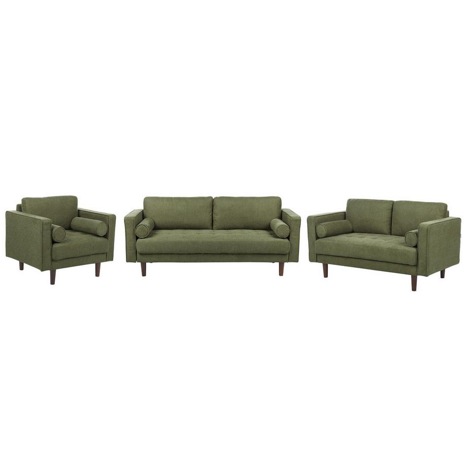 Wohnzimmer Set aus Stoff  NURMO
