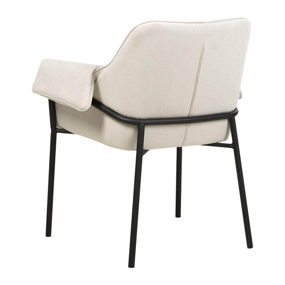 Beliani Fauteuil en Tissu Traditionnel ARLA  