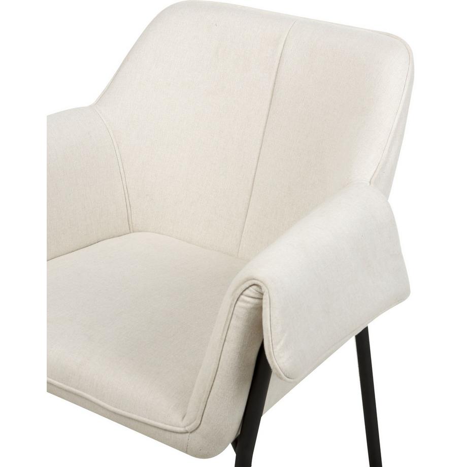 Beliani Fauteuil en Tissu Traditionnel ARLA  