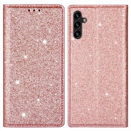 Cover-Discount  Galaxy A34 - Etui Flip Case Glitter 