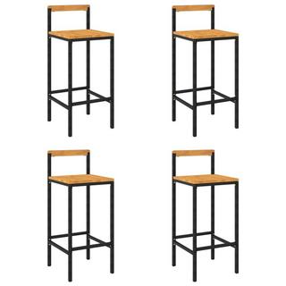 VidaXL Tabouret de bar rotin synthétique  