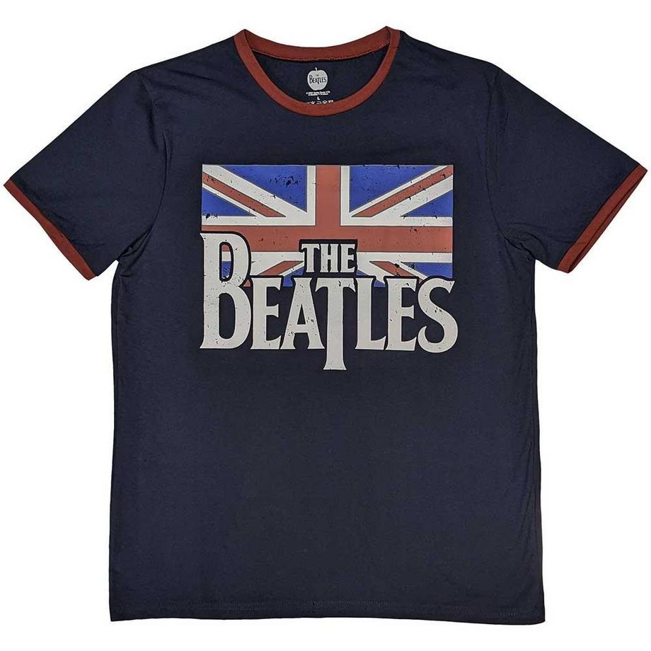 The Beatles Ringer Stil T-Shirt  