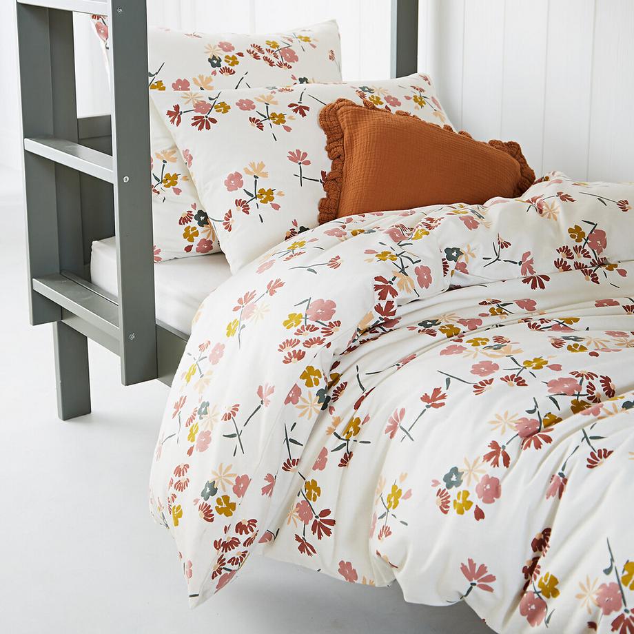 La Redoute Intérieurs Housse de couette Rosine flanelle de coton  