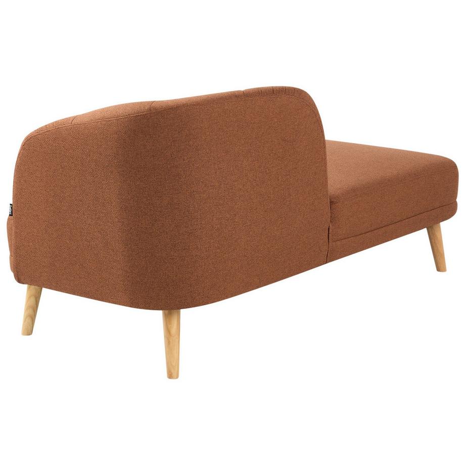 Beliani Chaise longue versione destra en Tessuto Classico TANLAY  