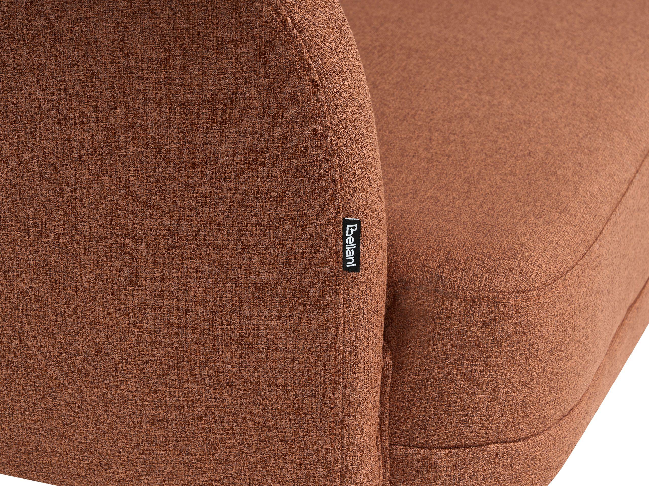 Beliani Chaise longue côté droit en Tissu Traditionnel TANLAY  