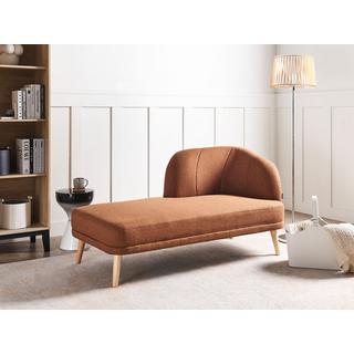 Beliani Chaise longue côté droit en Polyester Traditionnel TANLAY  