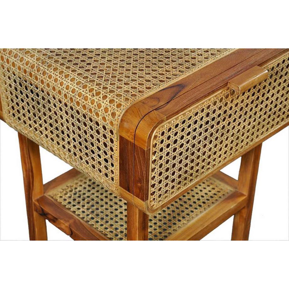 mutoni Table de nuit Tekka 48x45x60  