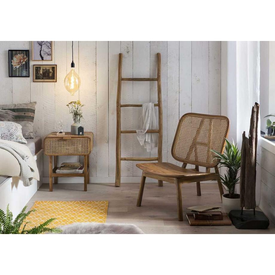 mutoni Table de nuit Tekka 48x45x60  