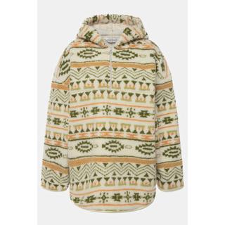 Studio Untold  Teddyfleece-Hoodie, oversized, Print, Kapuze, Langarm 