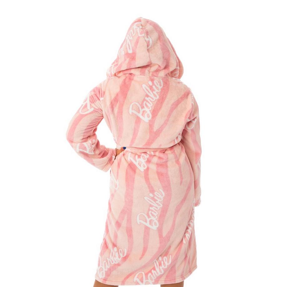 Barbie Robe de chambre à capuche avec motif  